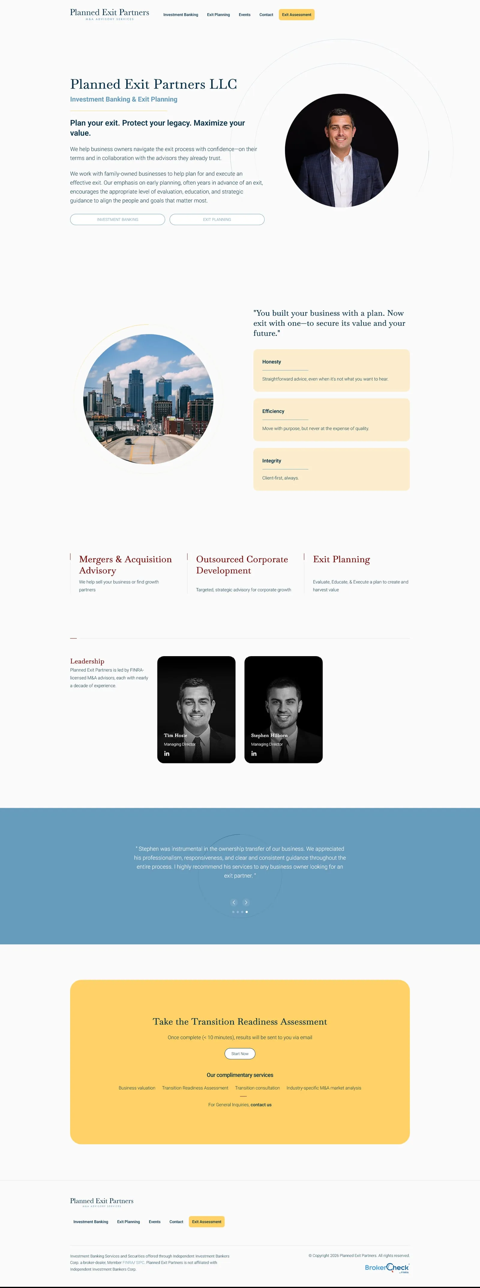 Planned Exit Partners